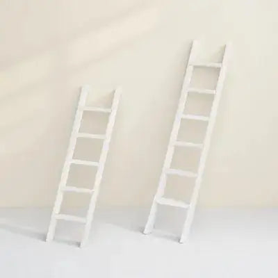 Decorative Plastic Mini Ladder, Simulated Furniture Accent for Miniature House, Fairy Garden and Photo Prop - product view 1