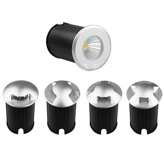 Outdoor LED Recessed Deck Light, Waterproof Aluminum Underground Lamp, 3W or 5W, AC85-265V or DC12V - product view 1