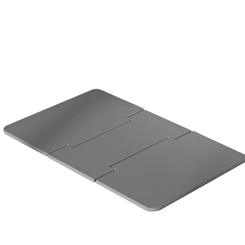 PVC Bath Mat, Stone-Style Bathroom Floor Mat for Shower, Sink and Laundry Areas, Compact Home Décor Accent - product view 1