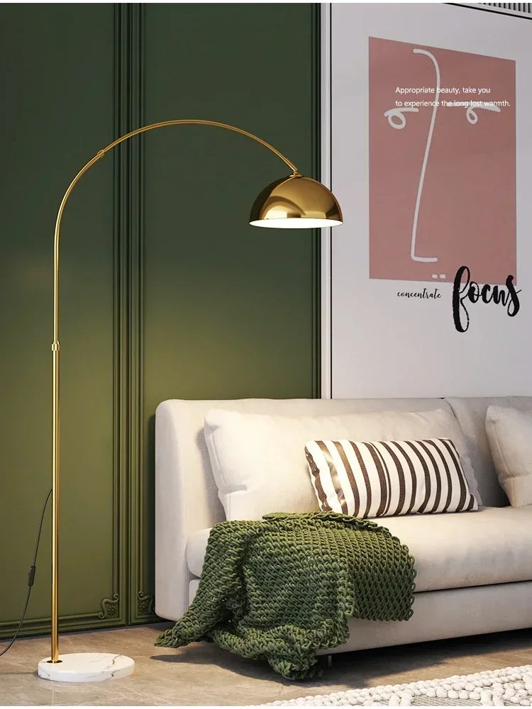 arched floor lamp - product view 3