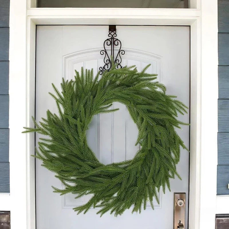 Christmas Garland, Snow-Dusted Artificial Pine Vine, Flexible Polyester Holiday Rattan Decoration, 150cm, 180cm or 270cm - product view 6