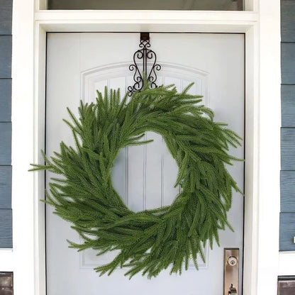 Christmas Garland, Snow-Dusted Artificial Pine Vine, Flexible Polyester Holiday Rattan Decoration, 150cm, 180cm or 270cm - product view 6