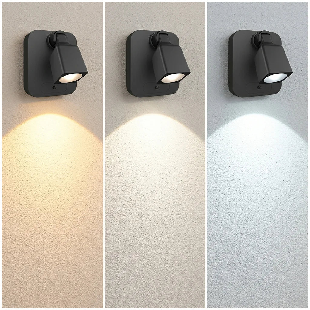Rechargeable LED Picture Light, Remote and Touch Control, Dimmable 3-Color Magnetic Wall Lamp for Artwork and Foyers - product view 5