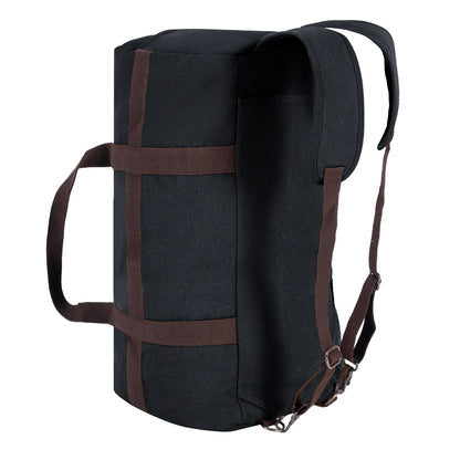 Convertible Travel Duffle Bag, 3-in-1 Carry Design with Backpack Straps, Solid Casual Style for Gym, Camping and Travel - product view 2