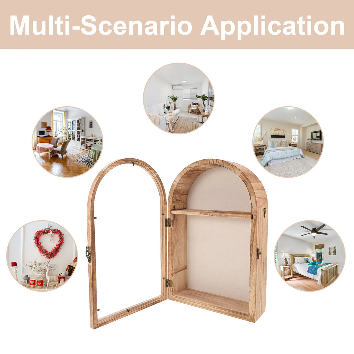 wood frame shadow box - product view 4
