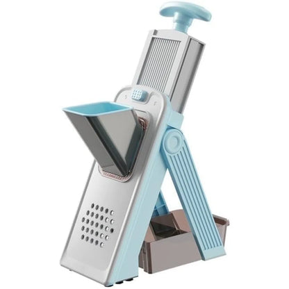 Adjustable Mandoline Slicer, Vegetable Cutter for Slicing, Shredding and Dicing, Removable Plastic Design for Potatoes and More - product view 2
