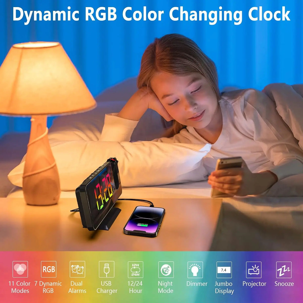 alarm clock - product view 2