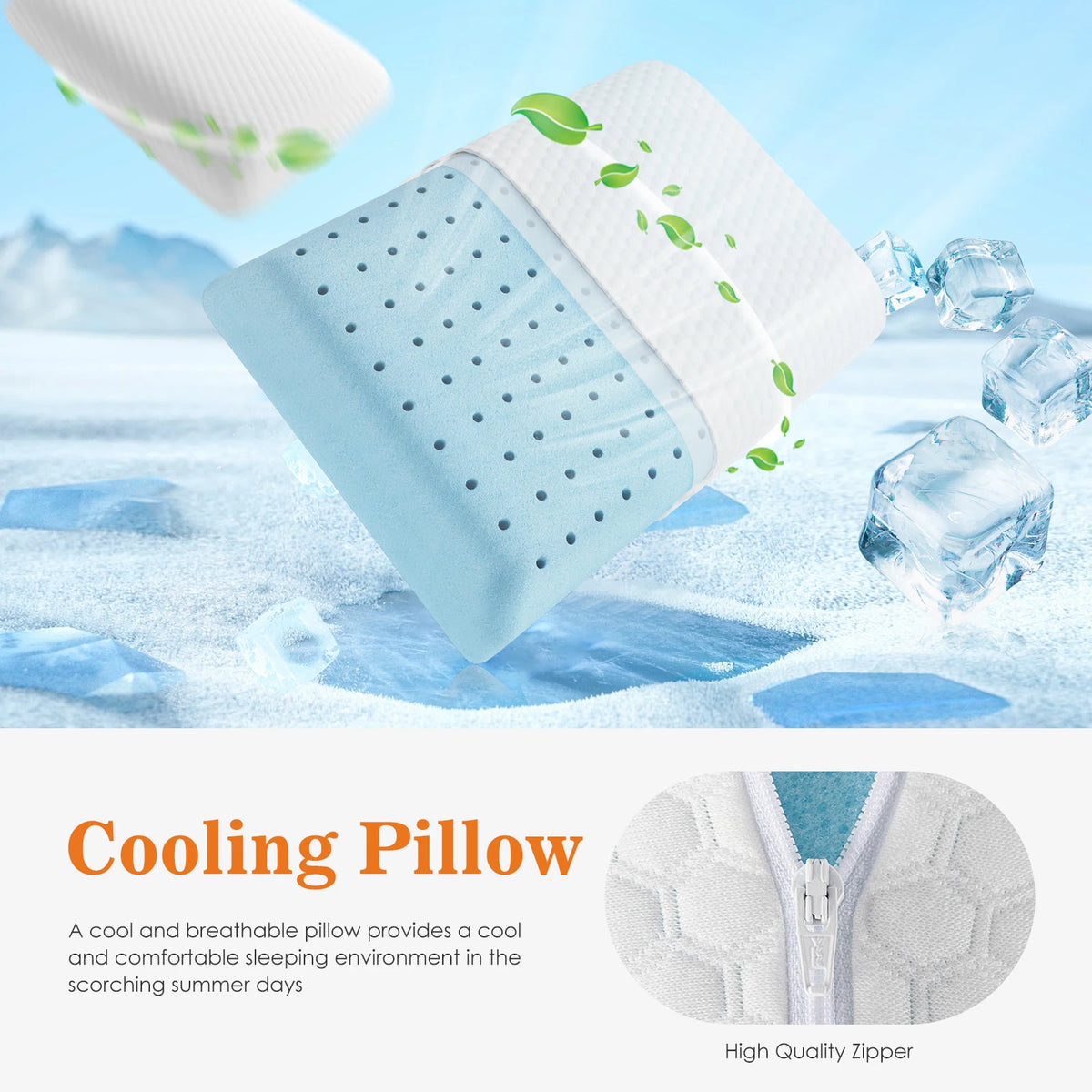memory foam neck pillow - product view 5