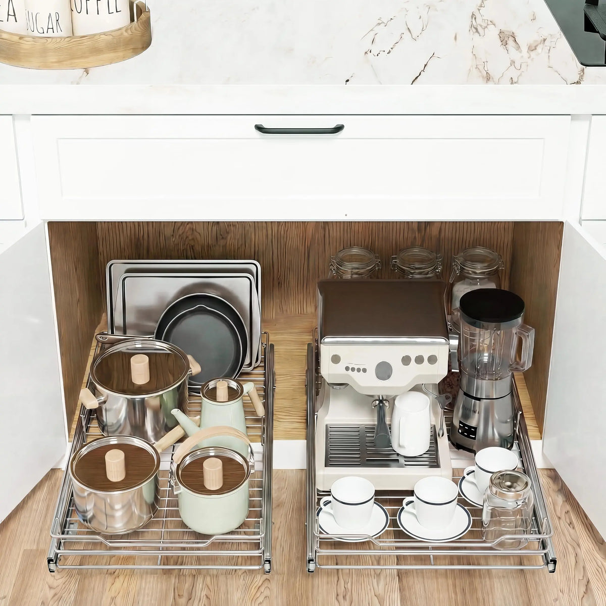 pull out cabinet organizer - product view 4