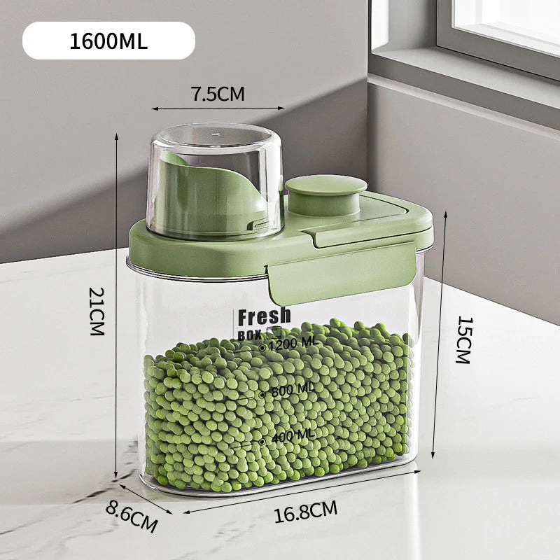 pet food storage container - product view 2