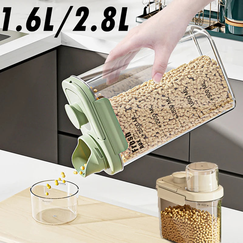 pet food storage container - product view 5