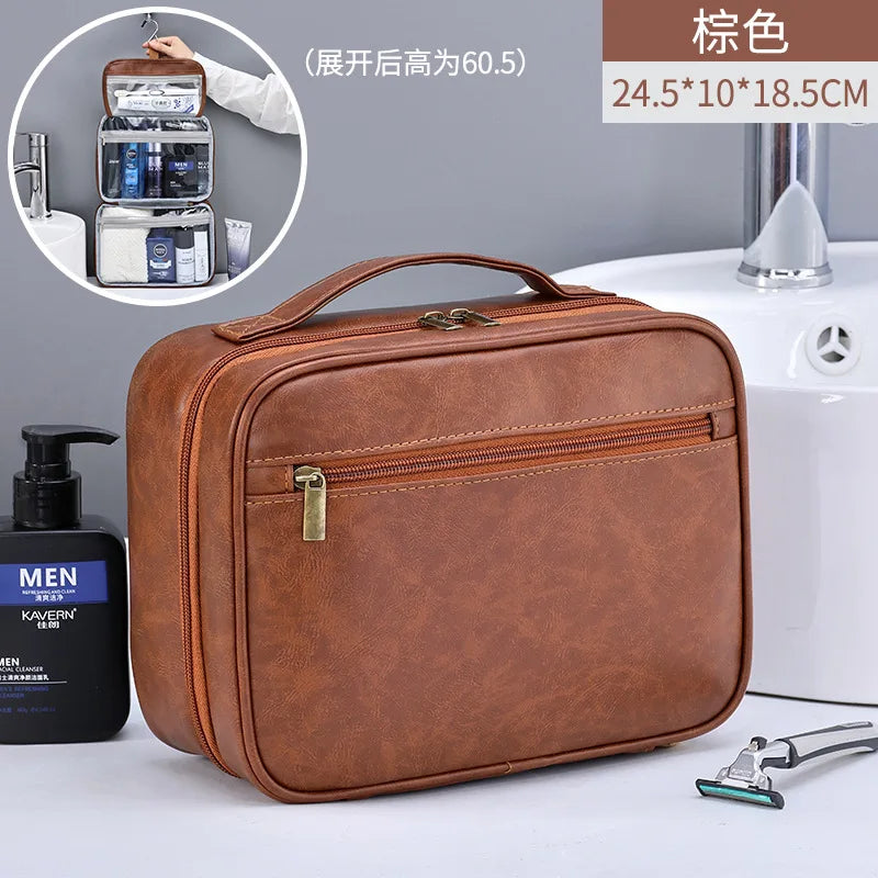 Hanging PU Toiletry Bag, product view 2