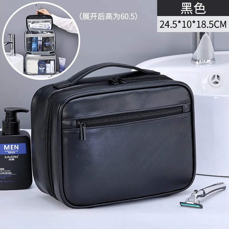 Hanging PU Toiletry Bag, product view 3