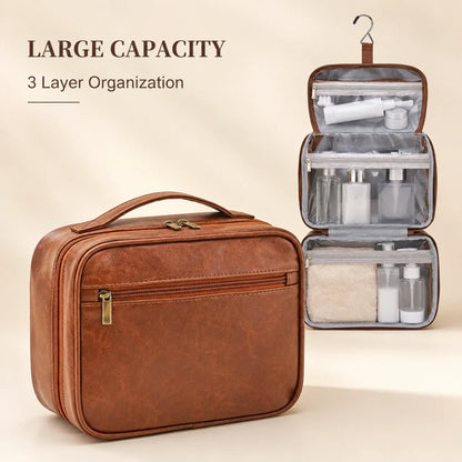 Hanging PU Toiletry Bag, product view 5