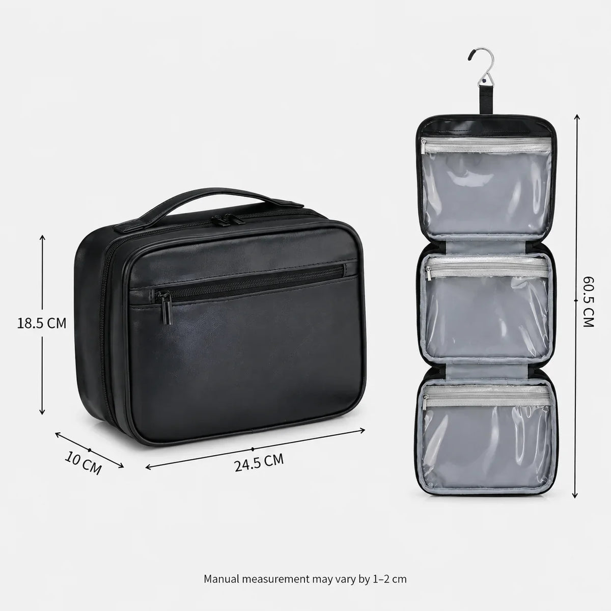 Hanging PU Toiletry Bag, product view 6