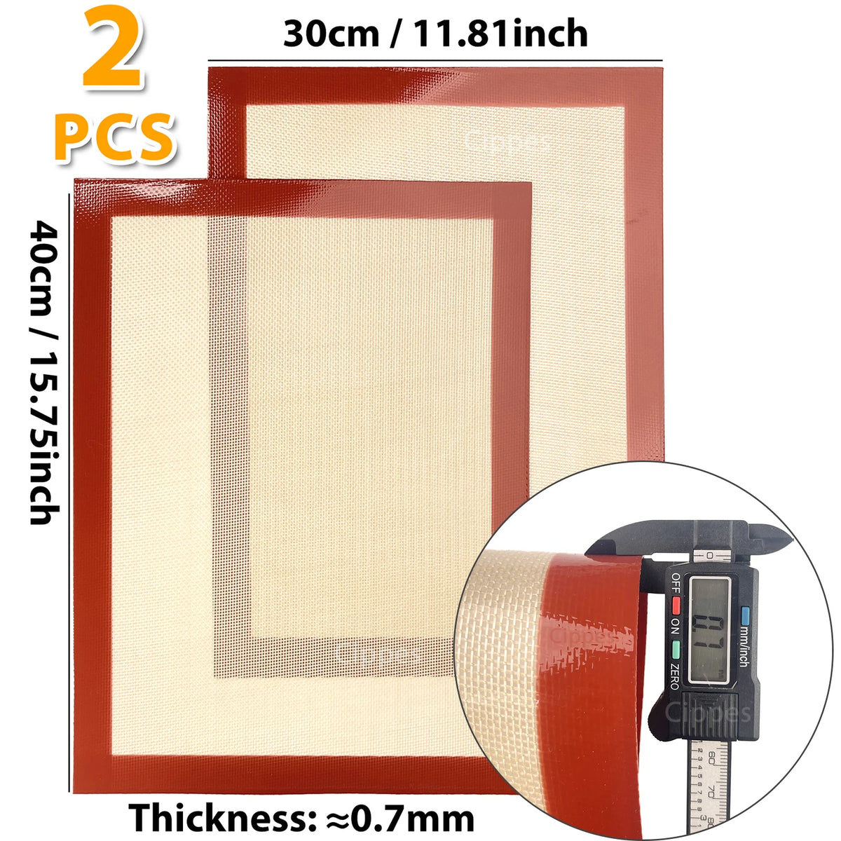 reusable baking mat - product view 1