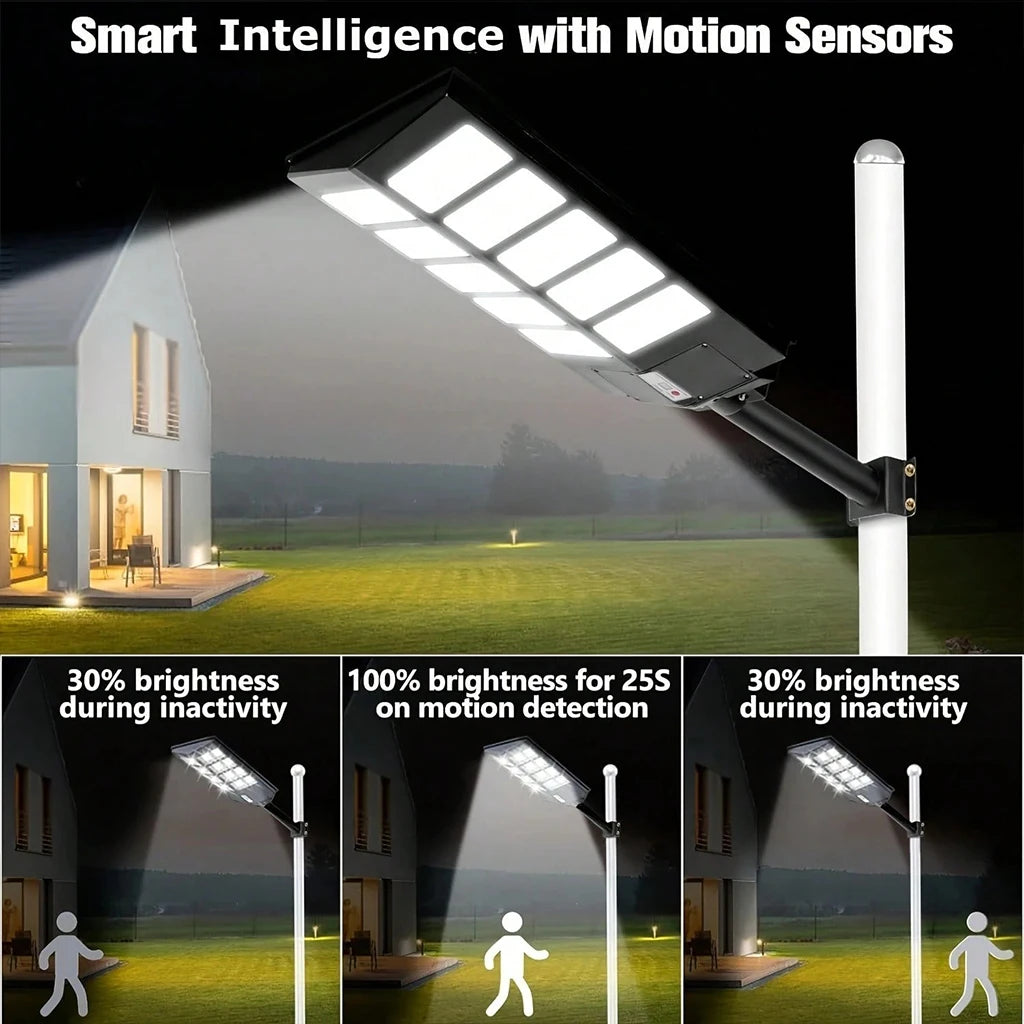 solar flood lights - product view 5