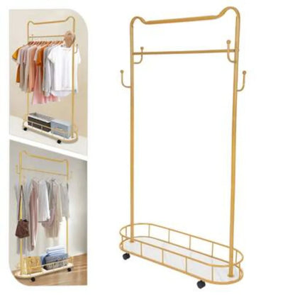 Freestanding Coat Rack with Storage Baskets, Multiple Hooks and Stable Base, 100 x 32 x 173 cm Organizer for Entryway - product view 1