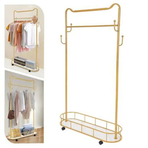 Freestanding Coat Rack with Storage Baskets, Multiple Hooks and Stable Base, 100 x 32 x 173 cm Organizer for Entryway - product view 1