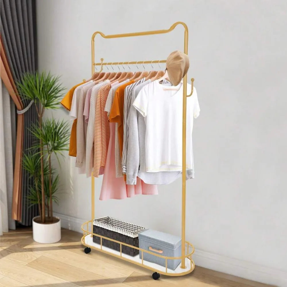 freestanding garment rack - product view 4