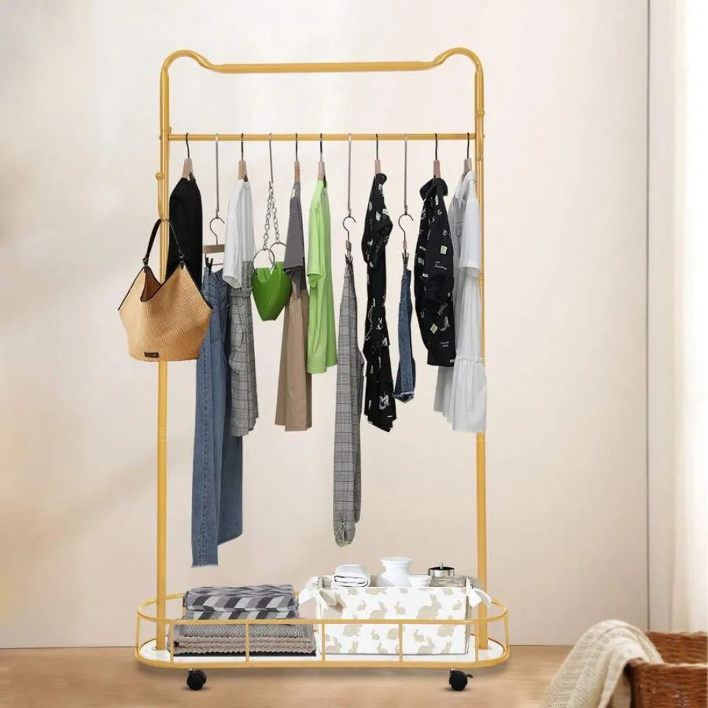 freestanding garment rack - product view 6