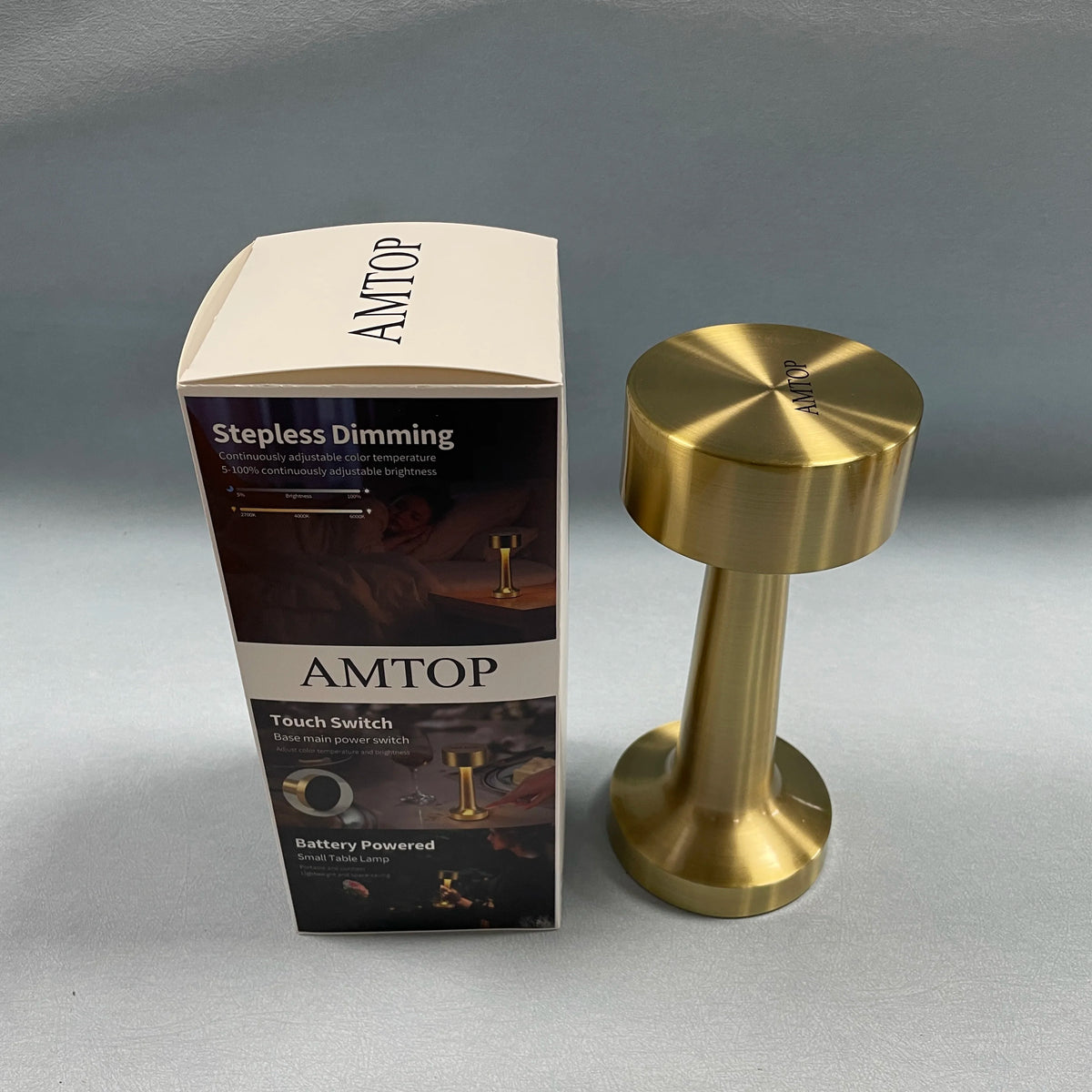 touch control bedside lamp - product view 4