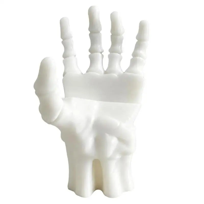 Halloween Hand Bookend, Gothic 3D Printed Decorative Book Holder, 16.5 cm Shelf Accent for Books, Files and Study Rooms - product view 1
