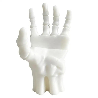 Halloween Hand Bookend, Gothic 3D Printed Decorative Book Holder, 16.5 cm Shelf Accent for Books, Files and Study Rooms - product view 1