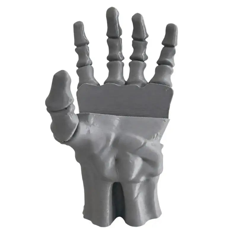 Halloween Hand Bookend, Gothic 3D Printed Decorative Book Holder, 16.5 cm Shelf Accent for Books, Files and Study Rooms - product view 2