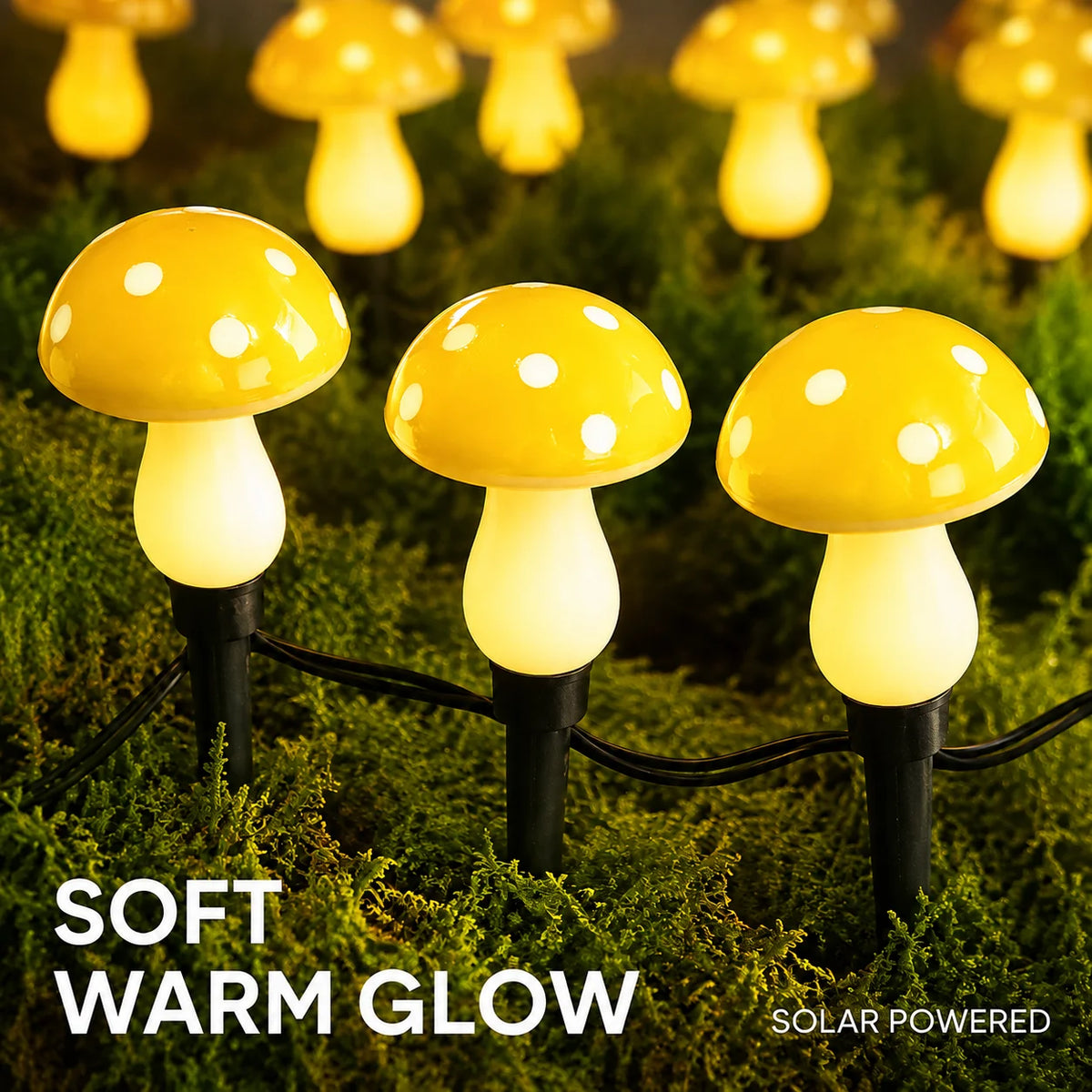 solar pathway lights - product view 4