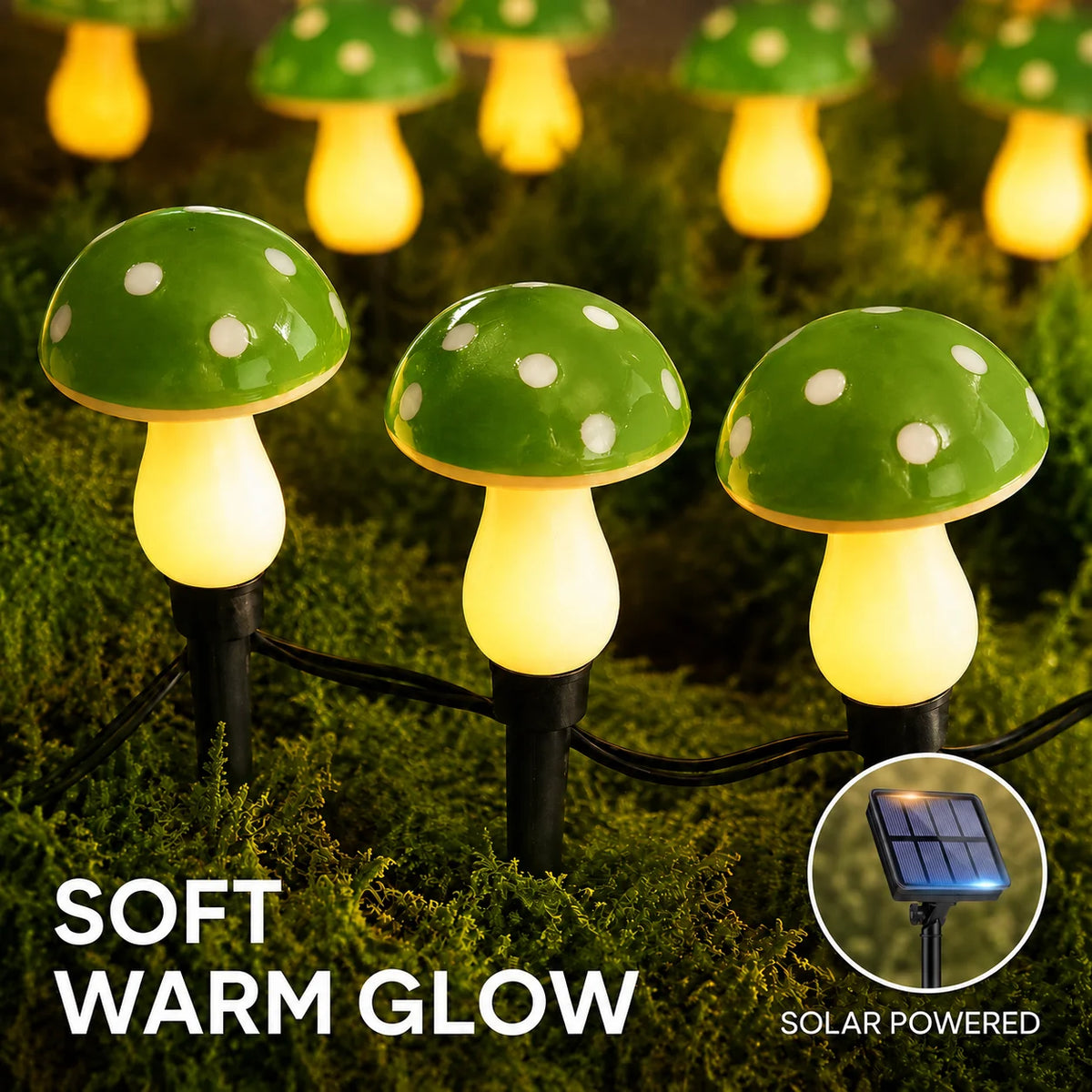 solar pathway lights - product view 5