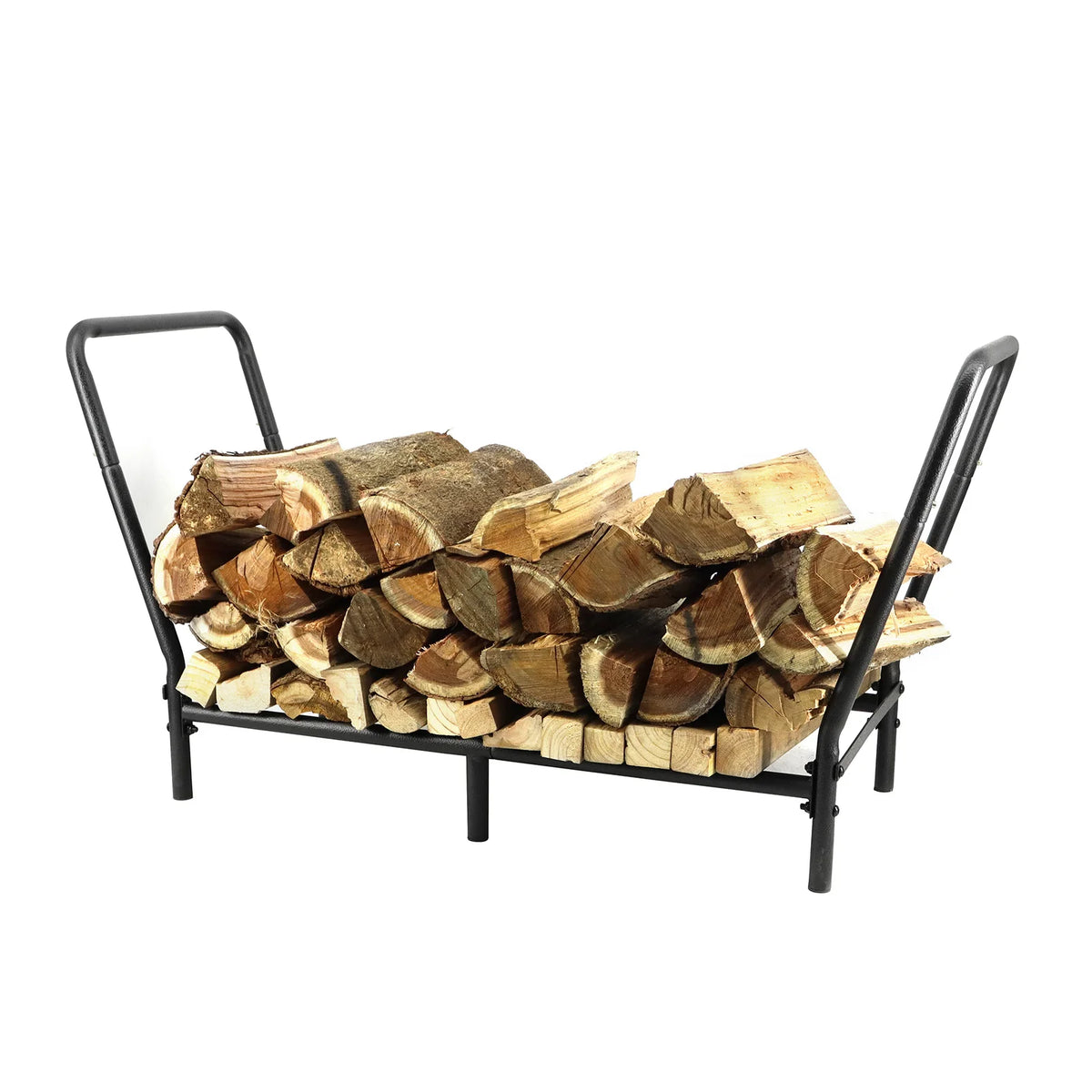 outdoor firewood rack - product view 1
