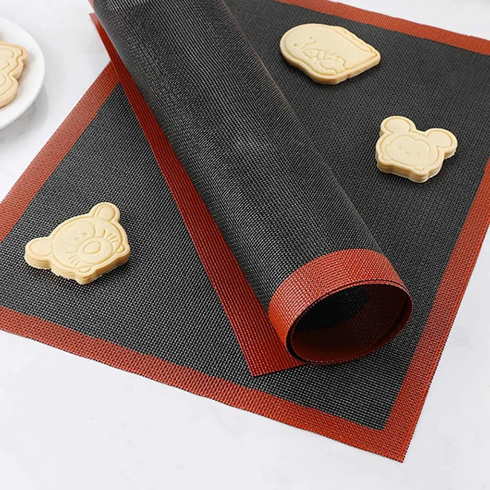 Reusable Silicone Baking Mat, Non-Stick 30 x 40 cm Sheet for Oven, Grill and Microwave Baking, 1pc - product view 6