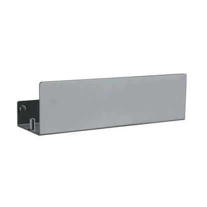 Wall-Mounted Bathroom Shelf, Solid Aluminum Alloy Shower Storage Rack, 30–50 cm Black, Gray or White Options - product view 2