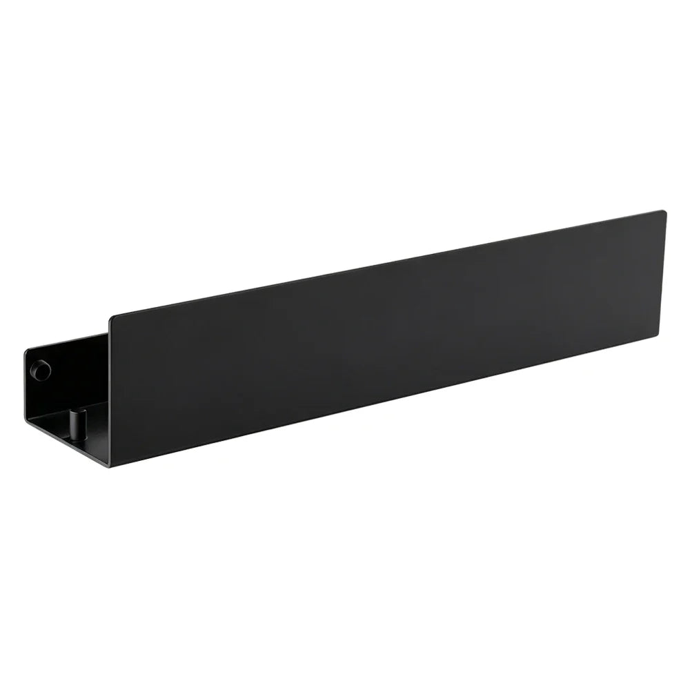 Wall-Mounted Bathroom Shelf, Solid Aluminum Alloy Shower Storage Rack, 30–50 cm Black, Gray or White Options - product view 4