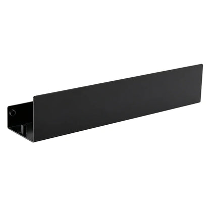 Wall-Mounted Bathroom Shelf, Solid Aluminum Alloy Shower Storage Rack, 30–50 cm Black, Gray or White Options - product view 4