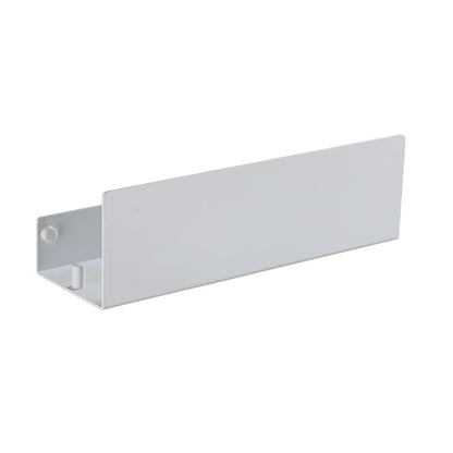 Wall-Mounted Bathroom Shelf, Solid Aluminum Alloy Shower Storage Rack, 30–50 cm Black, Gray or White Options - product view 5