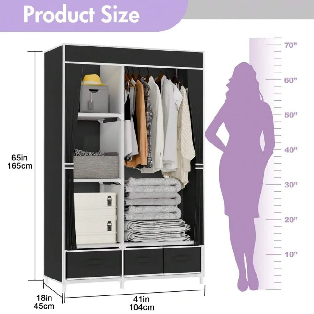 freestanding garment rack - product view 5