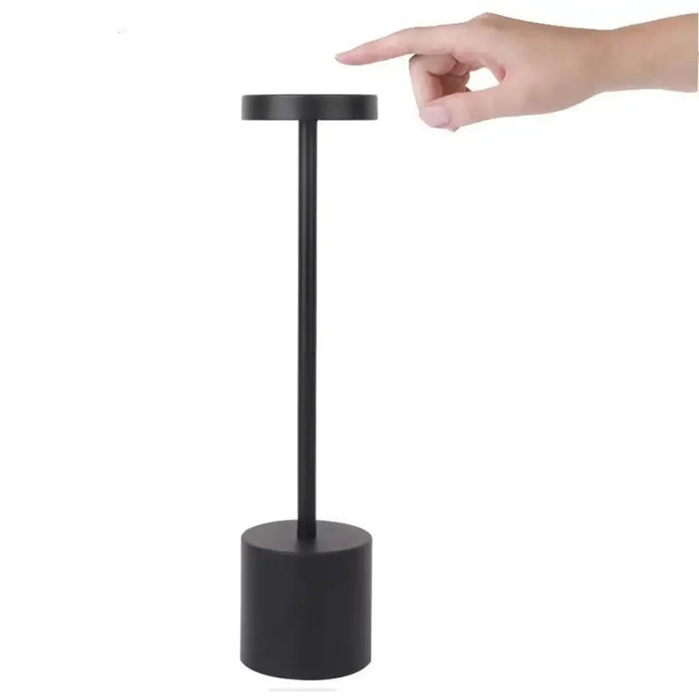 Rechargeable Table Lamp, Cordless LED Touch Desk Light, Stepless Dimming, 3 Color Temperatures, 5V DC - product view 1