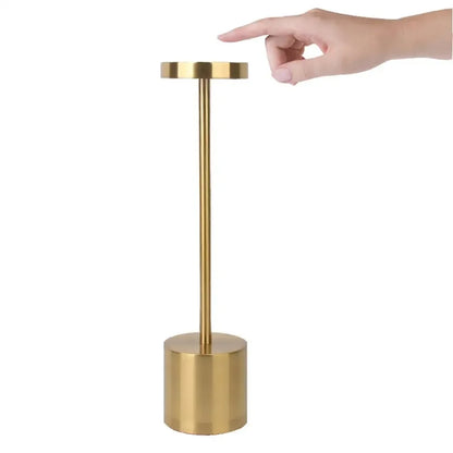 Rechargeable Table Lamp, Cordless LED Touch Desk Light, Stepless Dimming, 3 Color Temperatures, 5V DC - product view 2