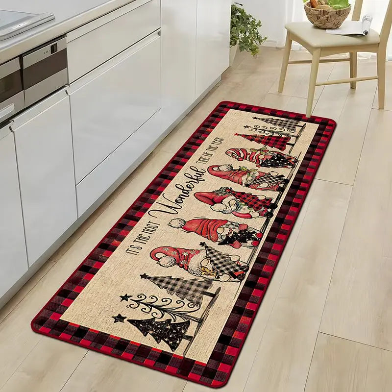 machine washable runner rug - product view 1