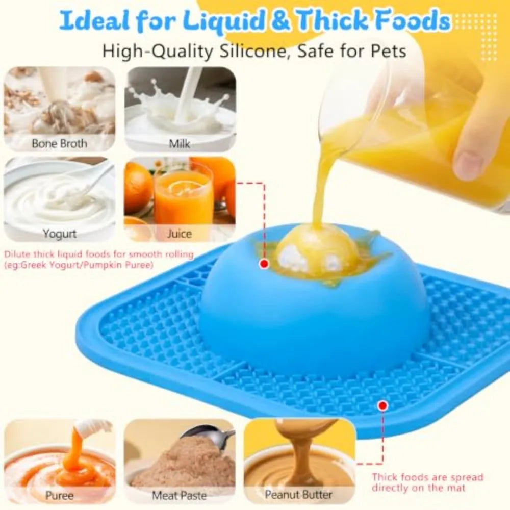 slow feeder dog bowl - product view 4