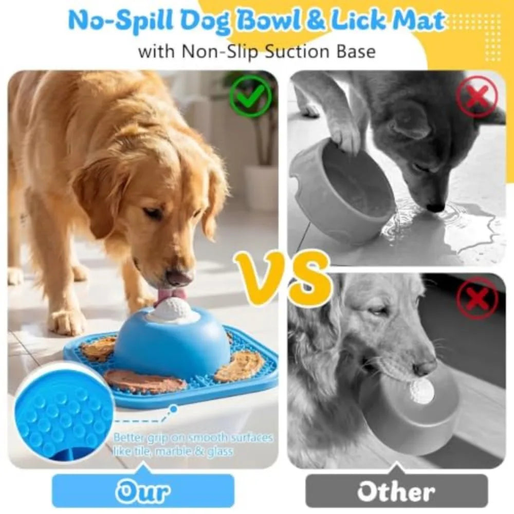 slow feeder dog bowl - product view 6