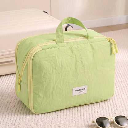 Compression Packing Organizer Bag, Reusable Folding Rectangular Polyester Travel Pouch for Luggage, Suitcases and Multi-Purpose Storage - product view 2