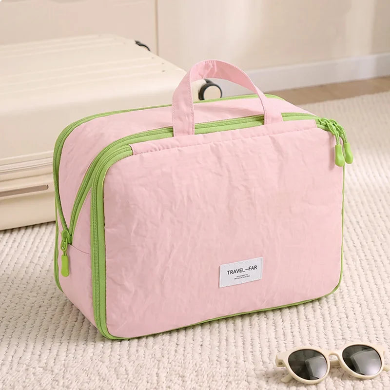 Compression Packing Organizer Bag, Reusable Folding Rectangular Polyester Travel Pouch for Luggage, Suitcases and Multi-Purpose Storage - product view 3