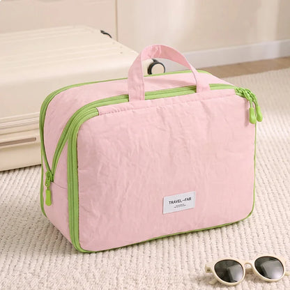 Compression Packing Organizer Bag, Reusable Folding Rectangular Polyester Travel Pouch for Luggage, Suitcases and Multi-Purpose Storage - product view 3