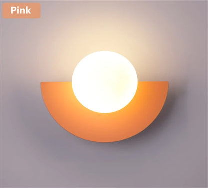 Modern Wall Sconce, Plastic Ball Shade with Up-and-Down LED Light, G9 Base, AC Power, 20x16 or 28x20 cm - product view 5