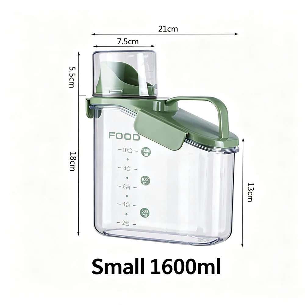 pet food storage container - product view 3