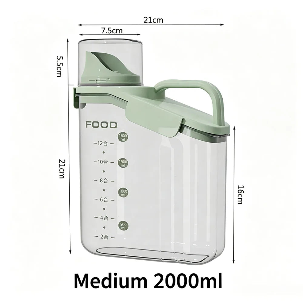 pet food storage container - product view 5
