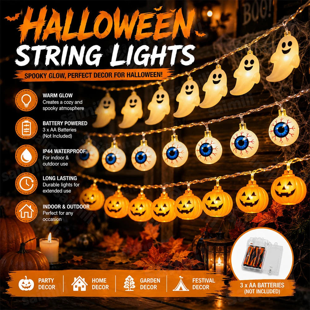 waterproof string lights - product view 4